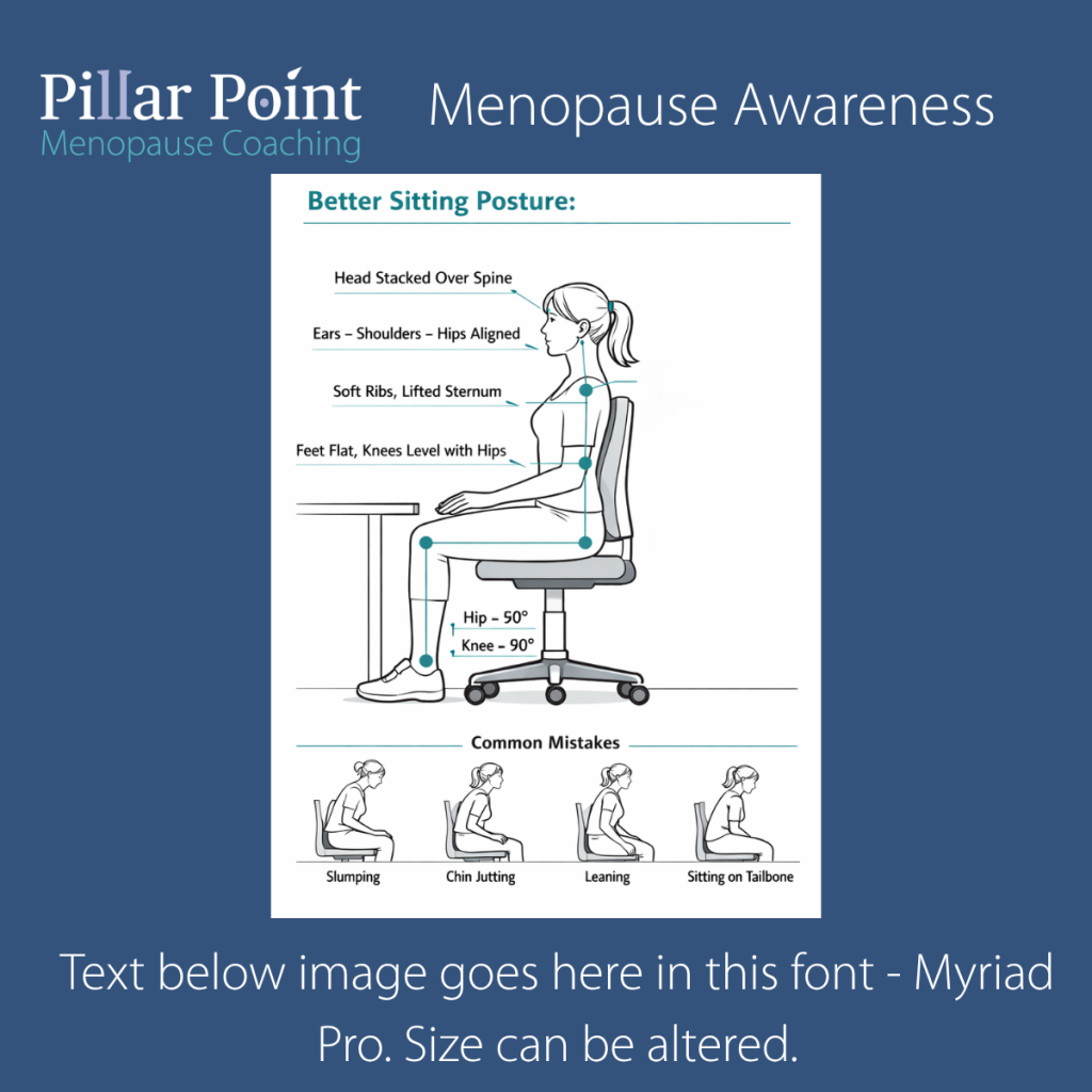 Menopause: Can sitting at your desk be impacting your body? menopause awarenesst